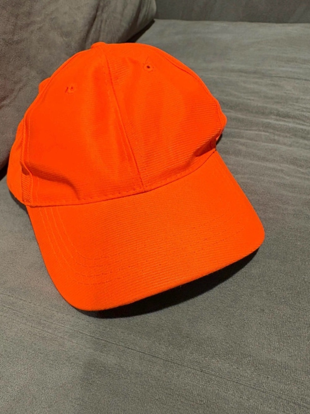 Men's High-Visibility Blaze Orange Baseball Cap